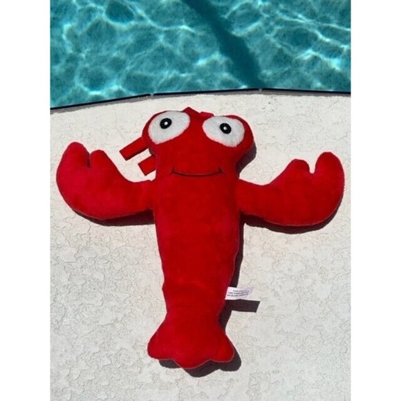 Plush Appeal Lobster Red Stuffed Animal Toy 10" Home of Mardi Gras Pinchers - Picture 1 of 4